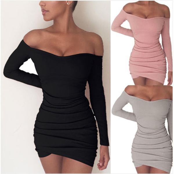 Women Sexy Evening Party Dresses Casual ...